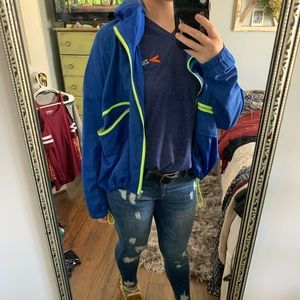 Belle verse rain coat jacket